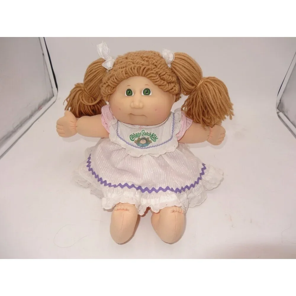 Cabbage Patch Kids Doll 15th Anniversary SpecialEdition Red‎ Brown Hair Blue Eye